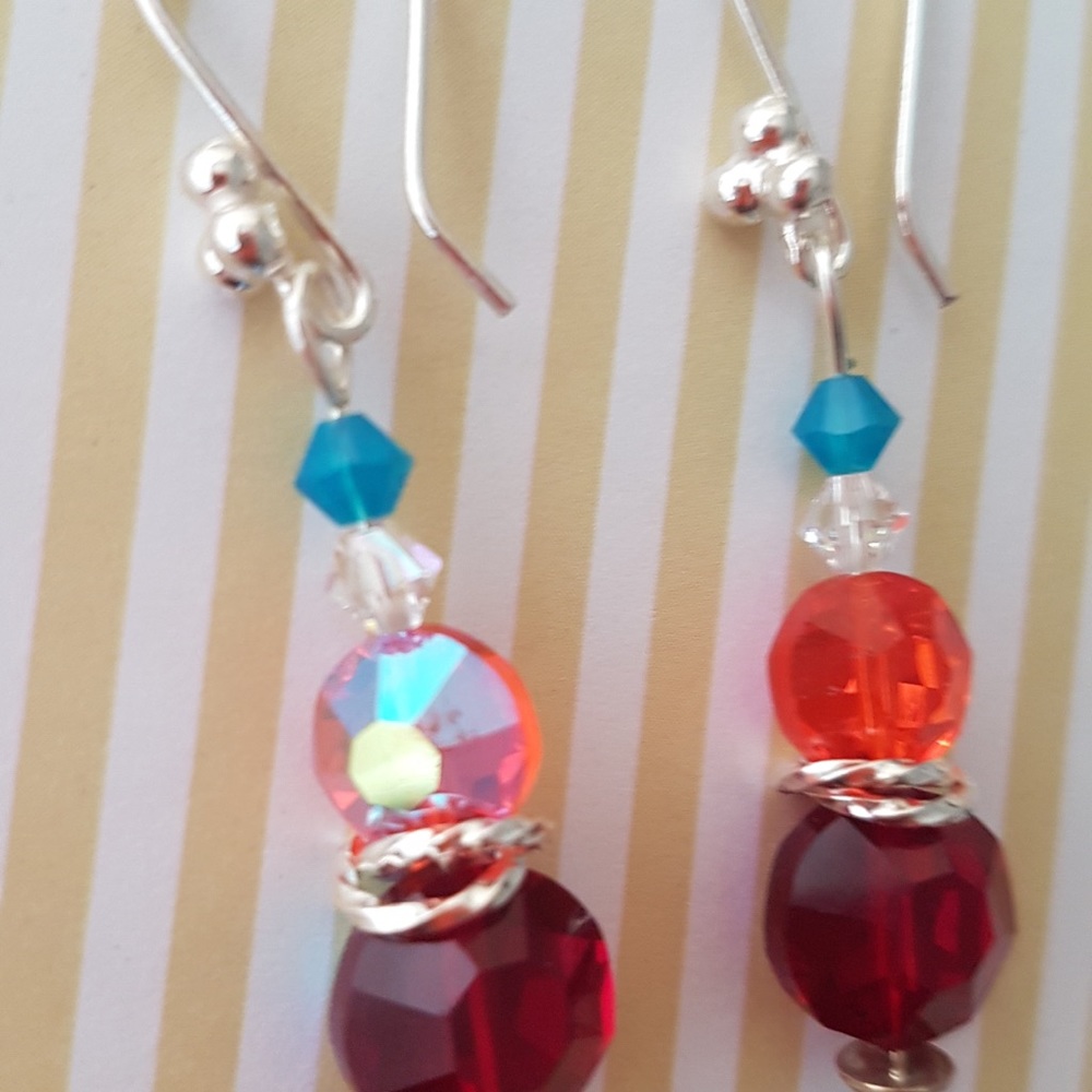 Victorian 925 Silver Earnings Laila Moon Art #21